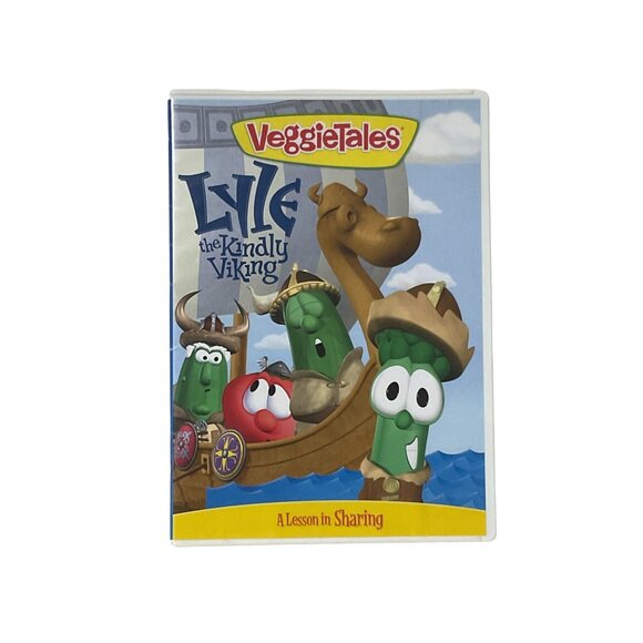 VeggieTales Lyle The Kindly Viking DVD A Lesson in Sharing - Picture 1 of 4